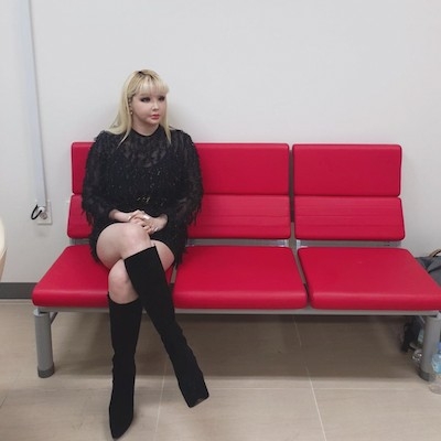 朴春回歸後身形臃腫。