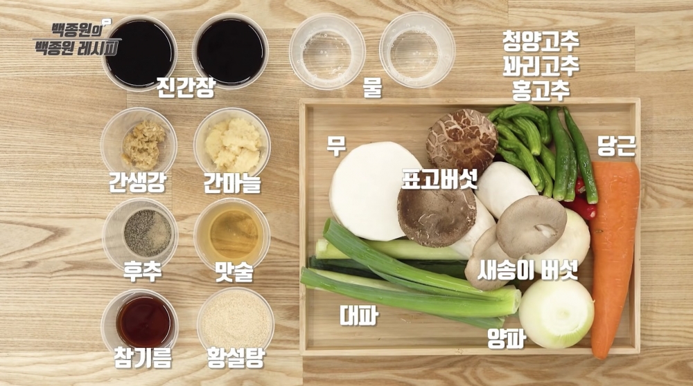 燉排骨材料