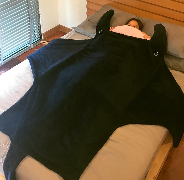 鬼蝠魟造型毛毯