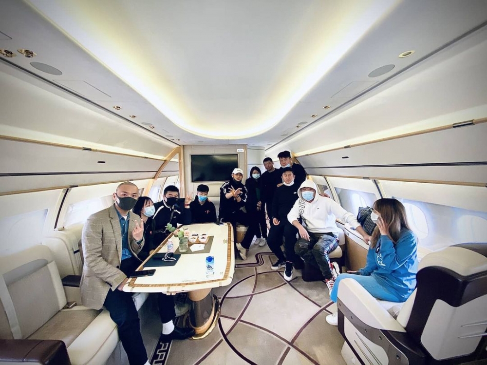 私人飛機有會議廳