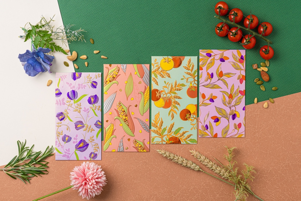 「菓碩豐盈」利是封