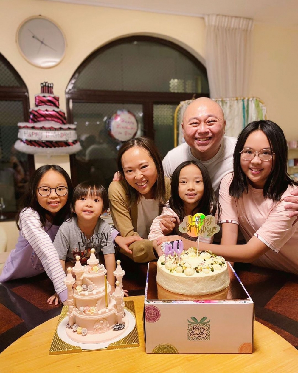 呀Bob(林盛斌)有3個囡囡、1個仔仔