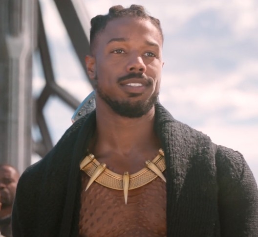 Michael B. Jordan 憑電影《黑豹》爆紅。