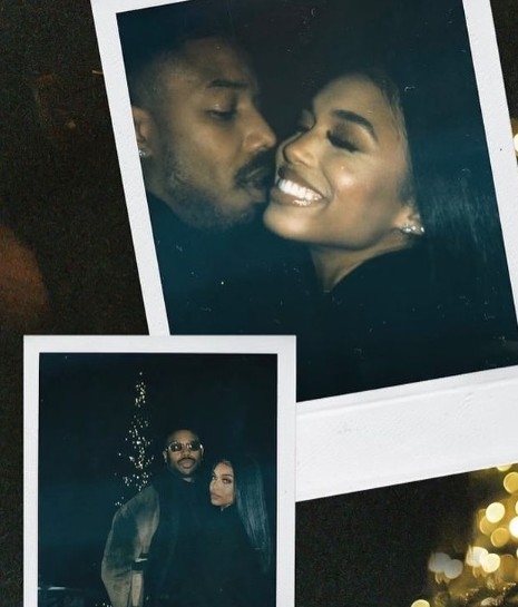 Lori Harvey 亦都有喺 IG post 兩人嘅合照。