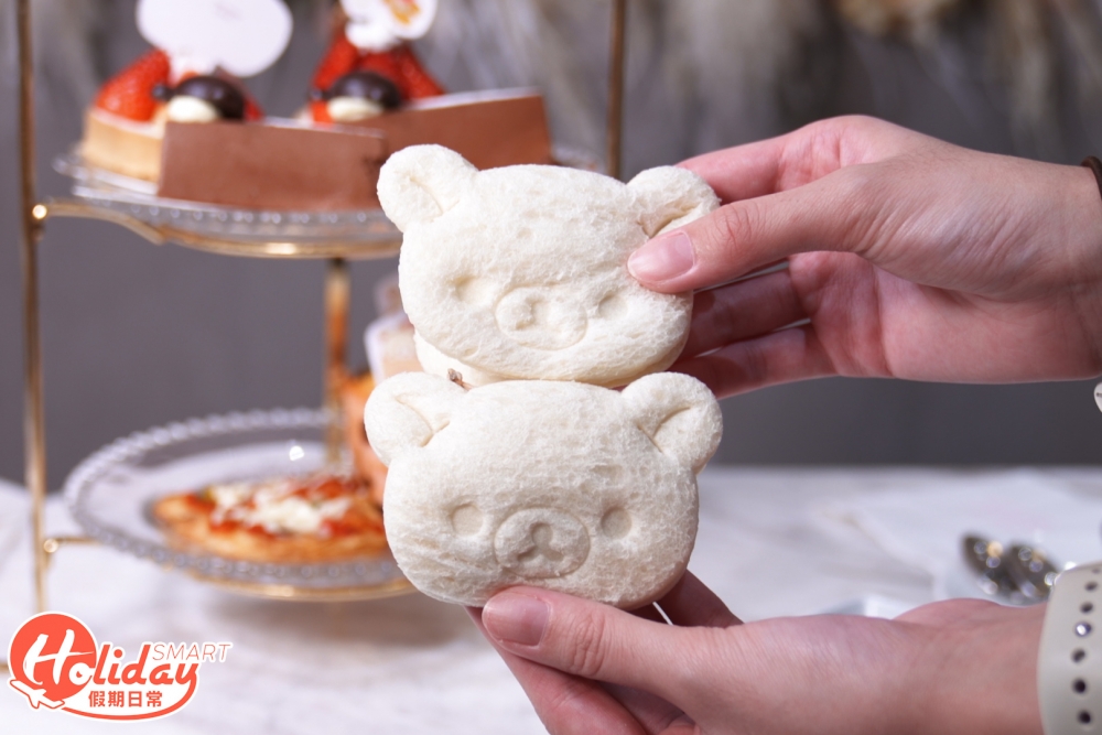 黑松露及三文魚迷你三文治