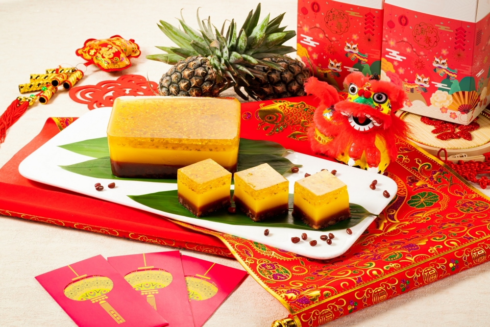 金箔桂花金菠蘿十勝紅豆糕,原價218元,優惠價售188元