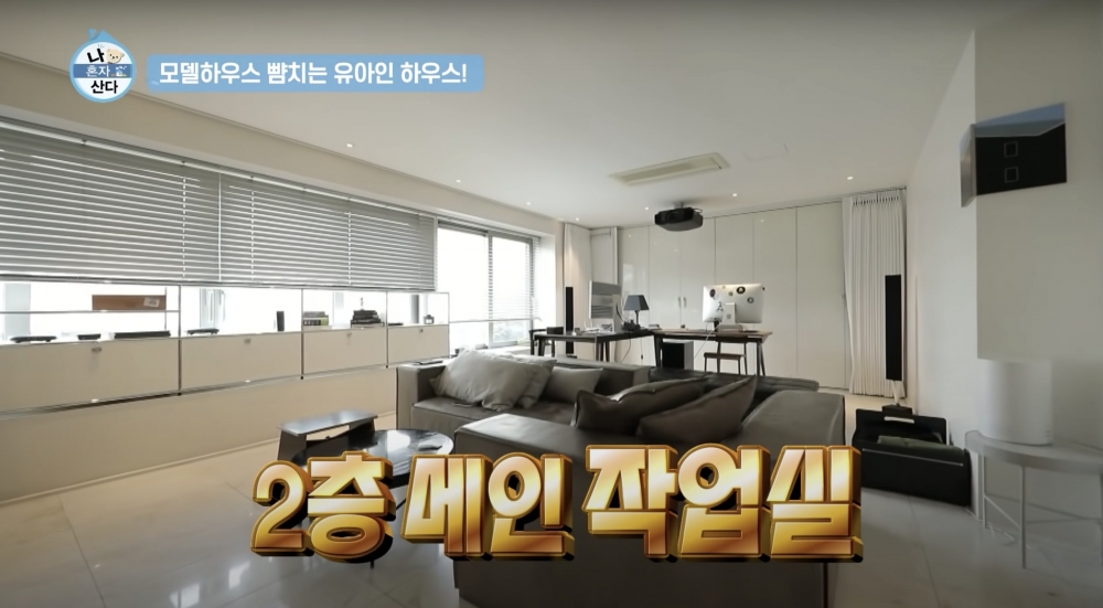 二樓係工作室、衣帽間,仲有貓貓專用嘅廁所。