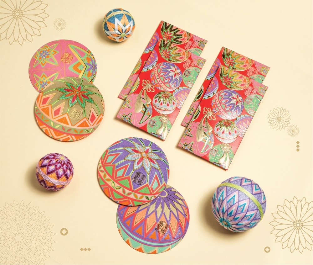 幸運手鞠球「富貴團圓」利是封