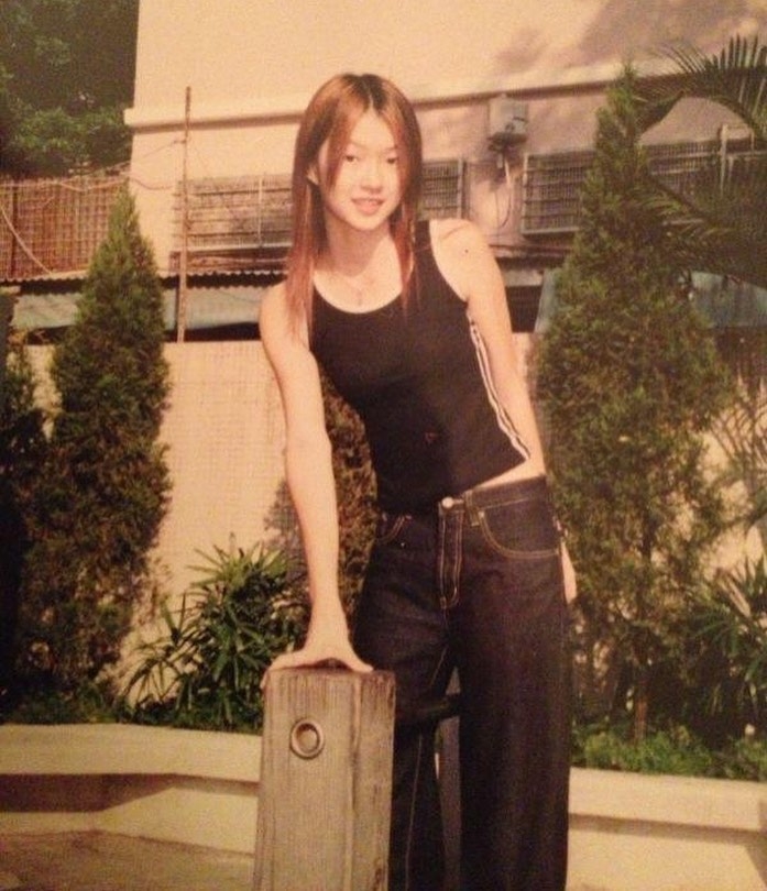 12歲嘅連詩雅染咗金毛，佢稱：「人生總會有個金毛飛時期?」