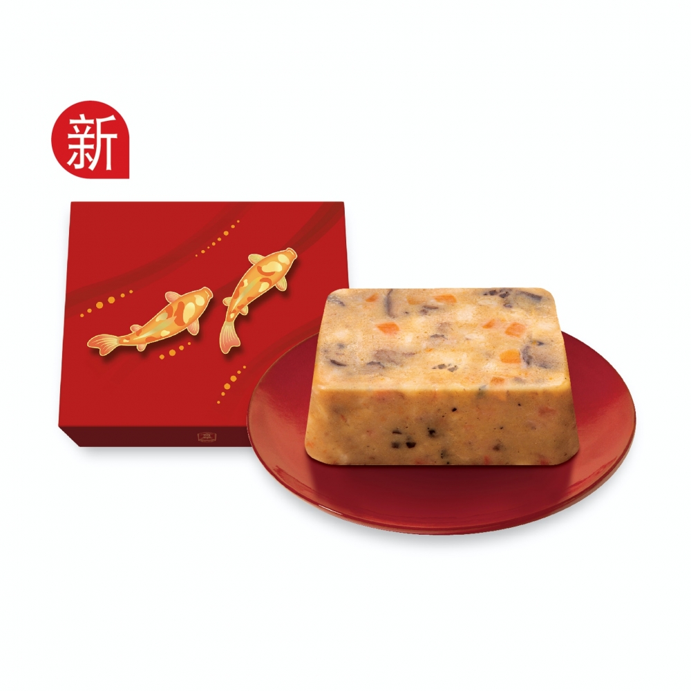 「鮮淮山雜菌素糕」每盒112元,折後89.6元。