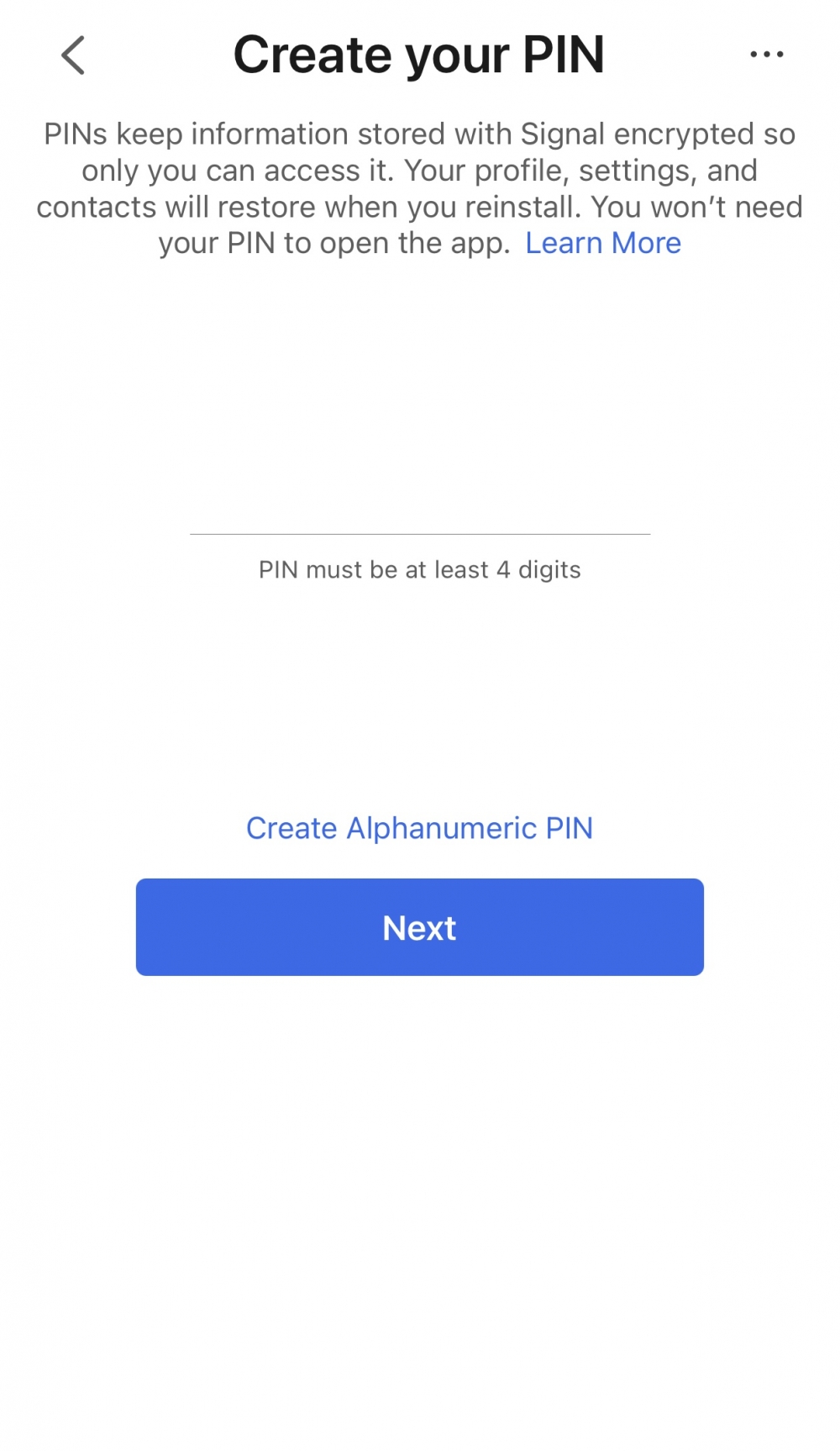 設置「PIN」