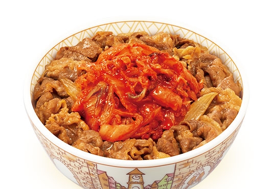 キムチ牛丼