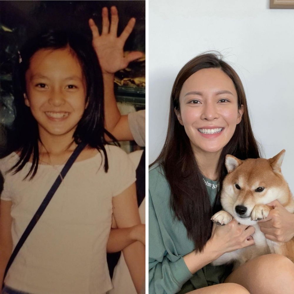 童年照曝光力證張曦雯係純天然美女!