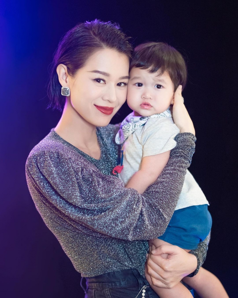 胡杏兒同Ryan笑容相似