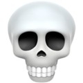 要表達「笑」呢個意思,00後表示會用骷髏頭(Skull)