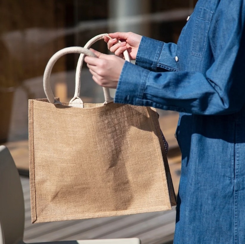 麻質手挽袋