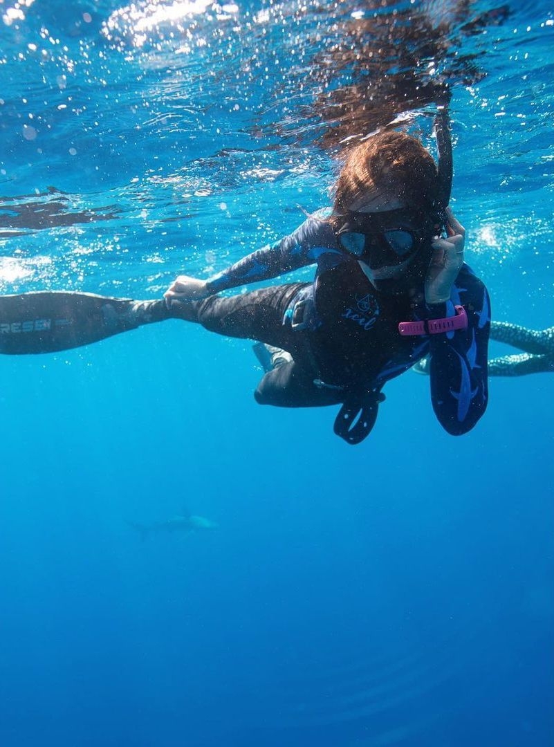 李施嬅2014年潛水時結識香港潛水總會董事局成員，同時任投資公司董事總經理嘅潘樹維