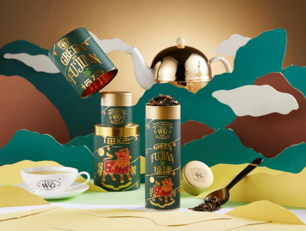 Tea WG茶款多樣化,今個新年推出限量版福建春露。