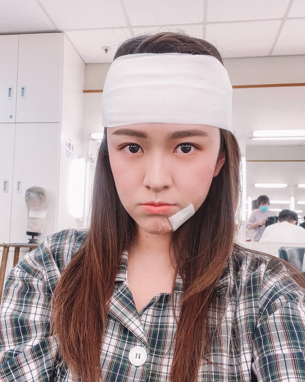 原來係新劇《黯夜守護者》嘅造型嚟!