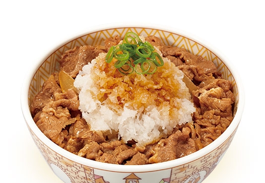 おろしポン酢牛丼