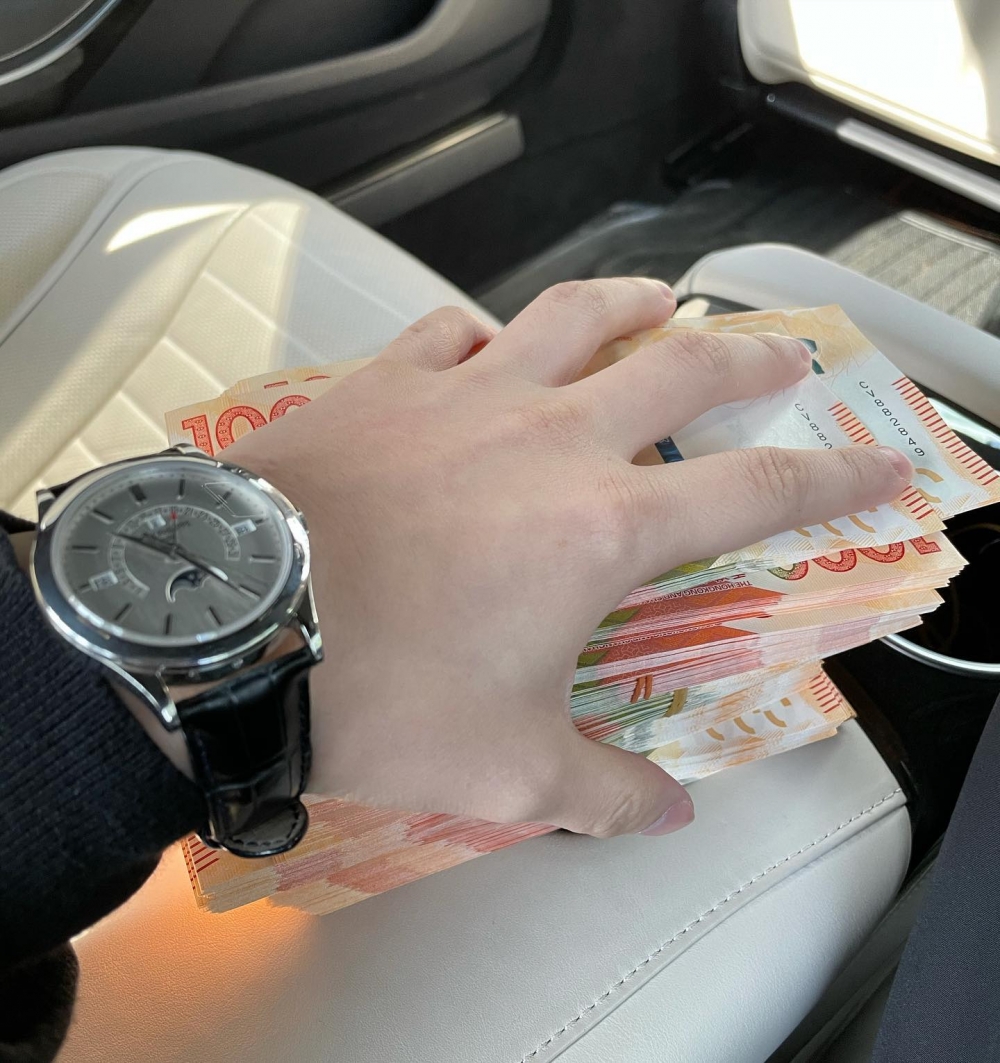 見林作想笠水,鍾培生豪晒100萬現金