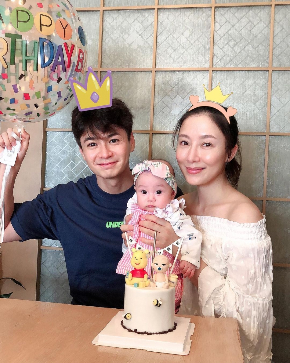 羅子溢同楊茜堯錫到囡囡小珍珠濃,成日喺IG post出女兒可愛照