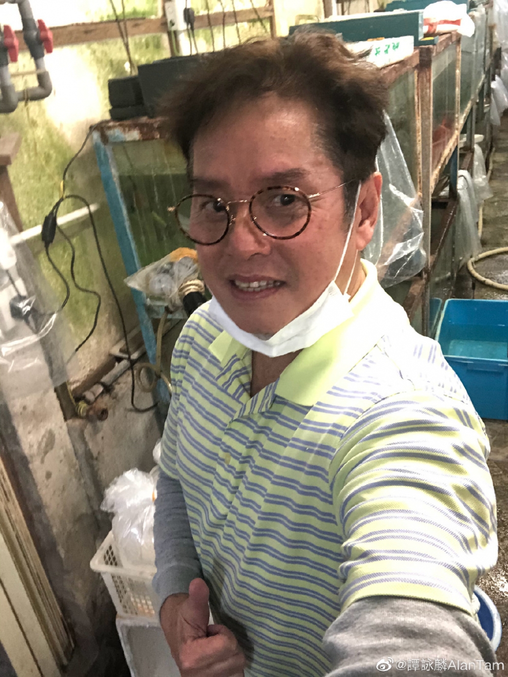 譚詠麟微博