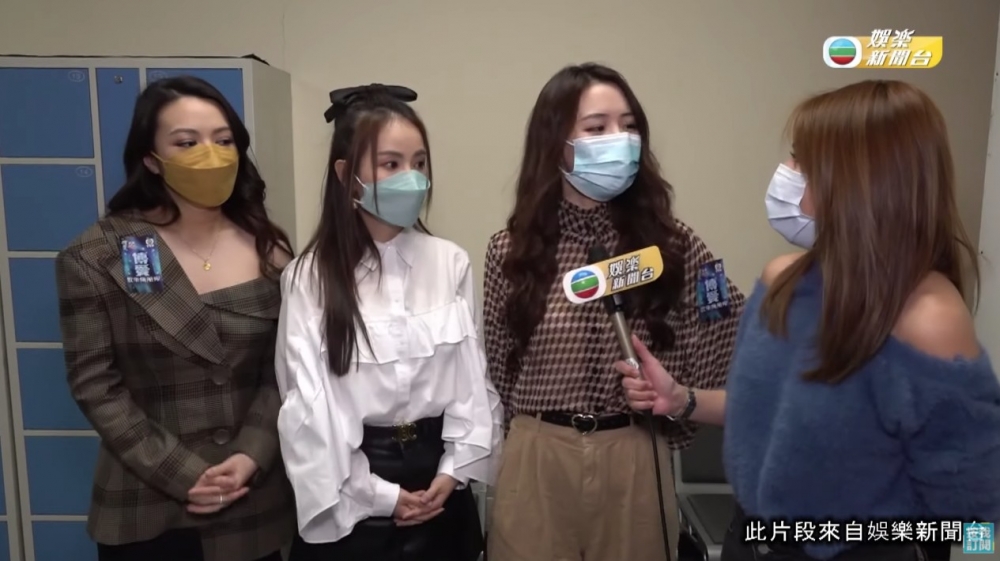 星夢代表僅派出「一姐」菊梓喬、谷婭溦同JW王灝兒。