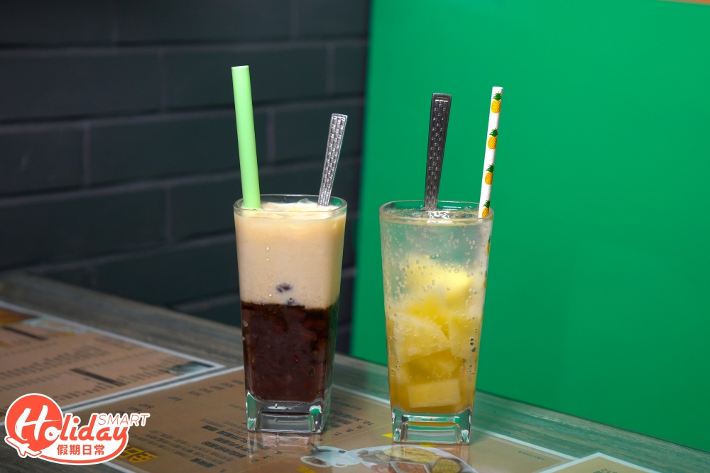 Tiramisu紅豆冰及椰香菠蘿冰