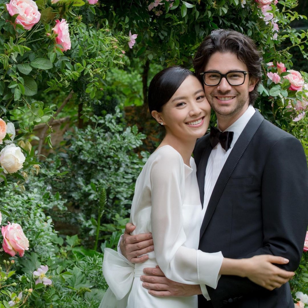 陳法拉結婚照