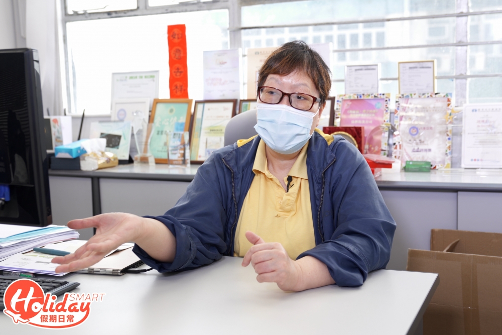 洗衣工場負責人Helen