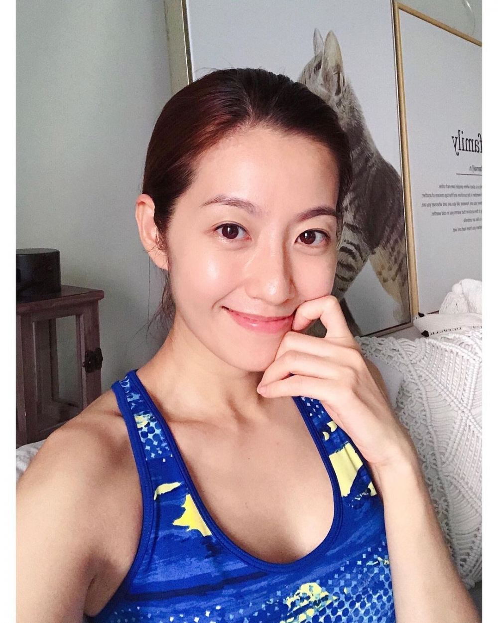 陳自瑤素顏