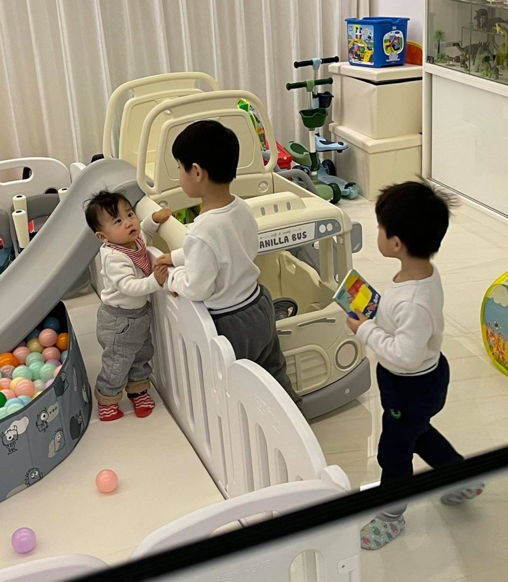 葉翠翠家中仲有私人花園