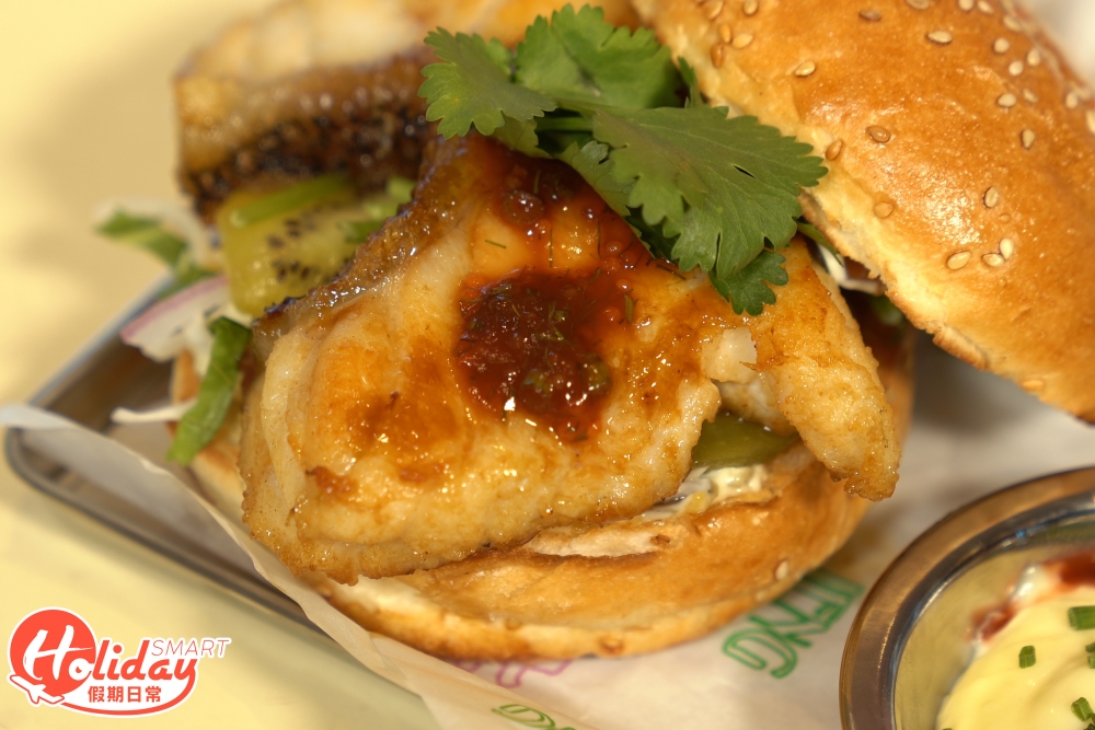 台灣的石斑魚慢煎而成