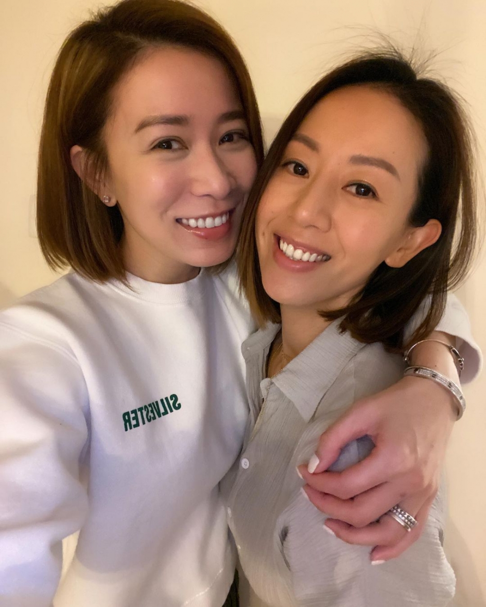 點睇都唔似 45 歲。