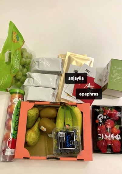 Anjaylia陳嘉寶送上嘅生果
