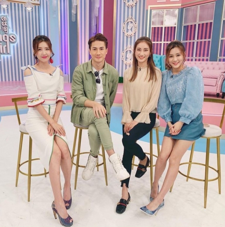 蔡嘉欣I與同為《姊妹淘》主持嘅莊思敏、傅嘉莉、陳詩欣、曾淑雅傳出不和