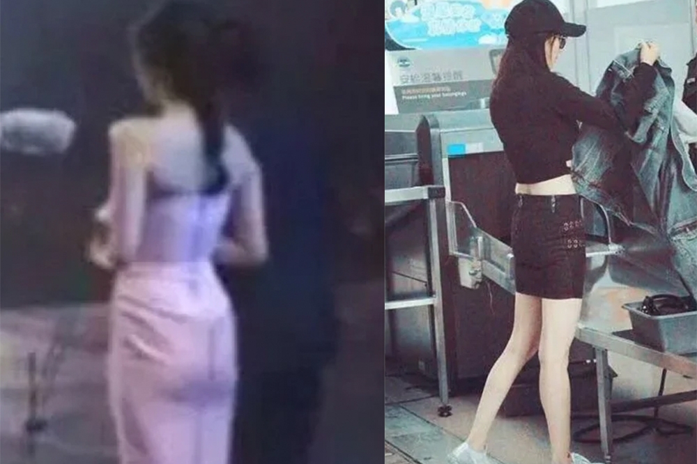 去年底時佢就曾喺一次活動中被網友懷疑佢嘅美臀係假嘅