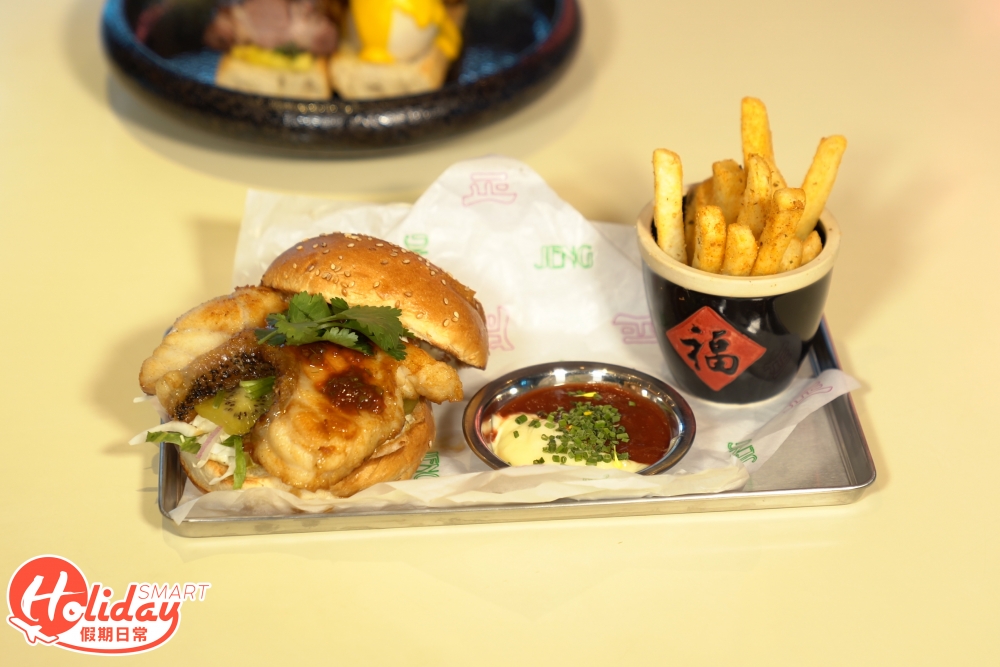 龍膽石斑魚柳漢堡