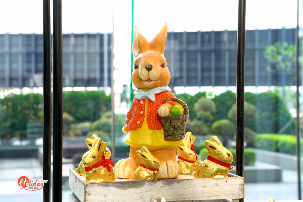 Hotel ICON再度與朱古力品牌Lindt瑞士蓮合作，推出復活節主題下午茶。