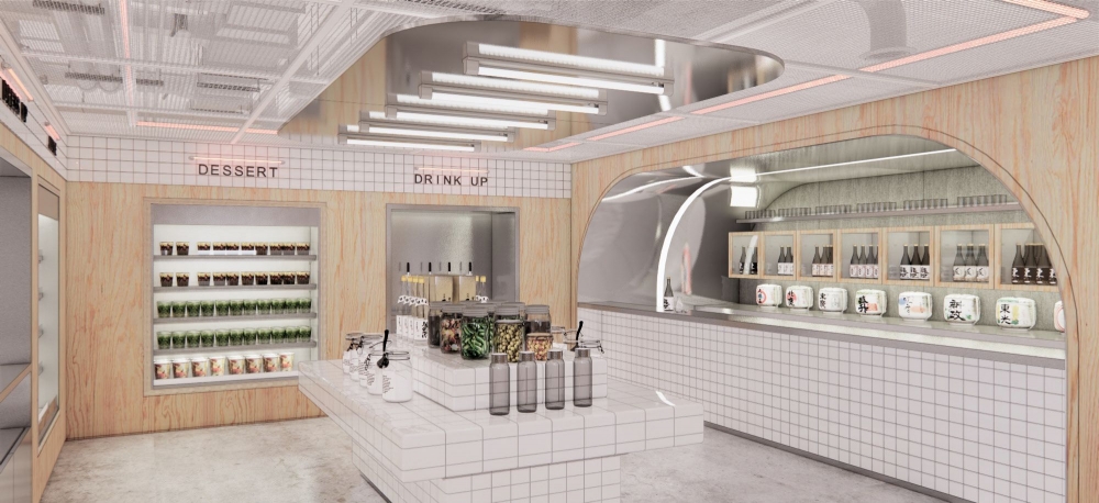 放題菜單包無限量供應的沙律丶飲品及甜點,食客可於餐廳自助區域挑選。