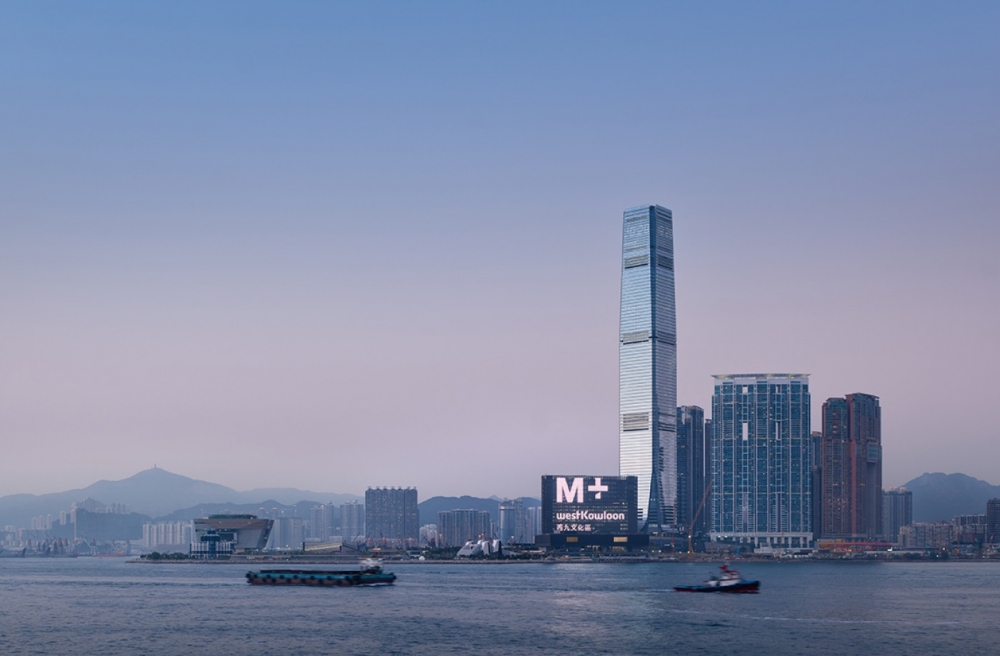 M+博物館大樓是亞洲首間全球當代視覺文化博物館