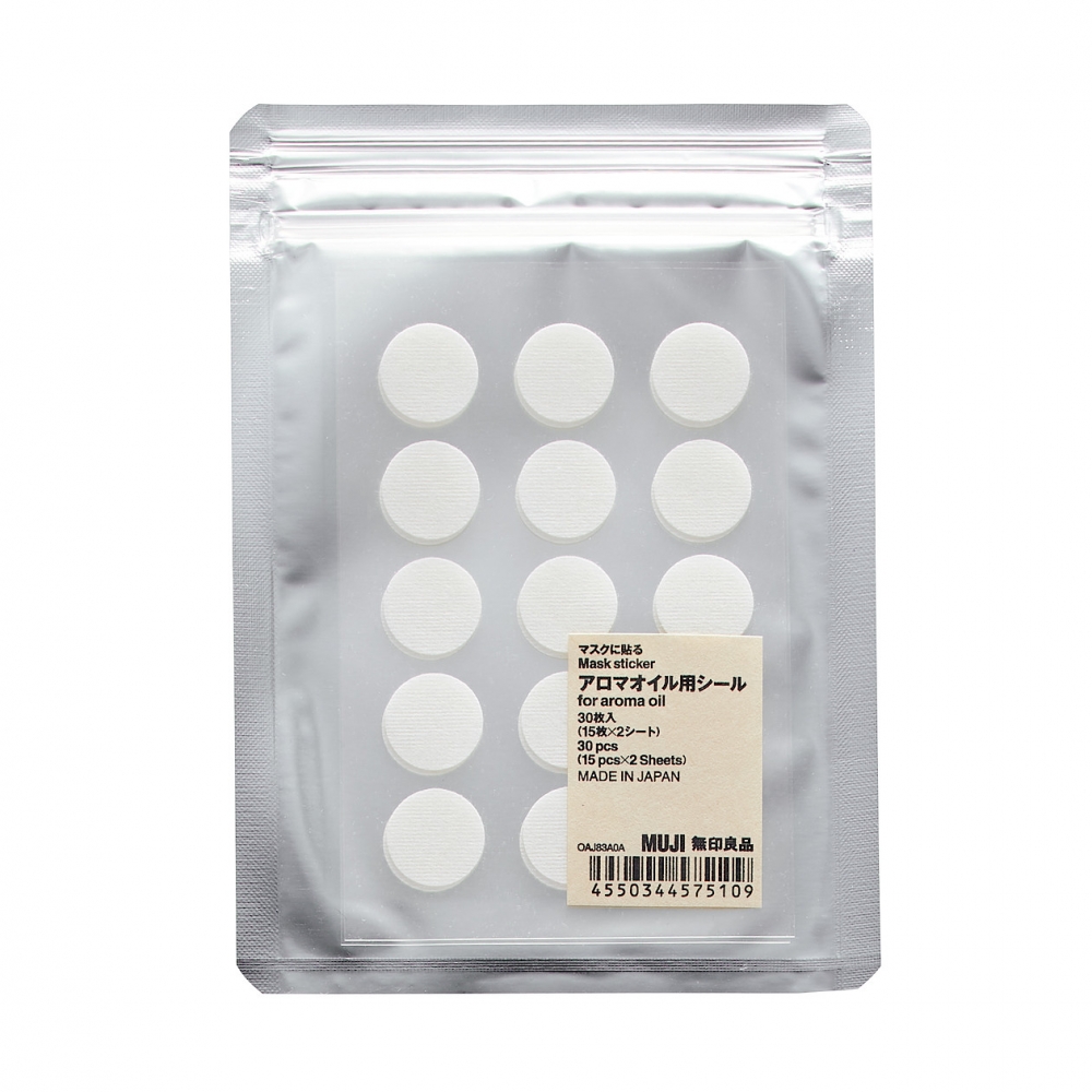 香薰油用口罩貼紙