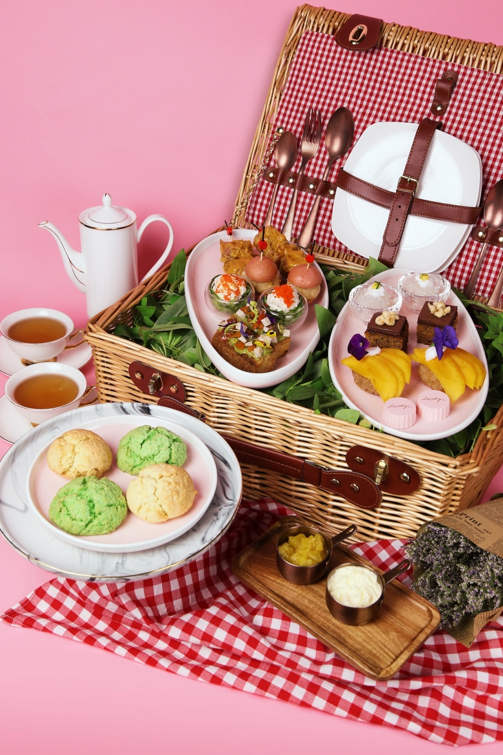 田園風下午茶極有野餐