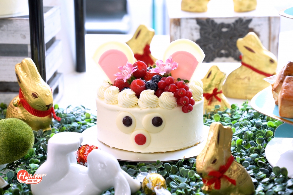 無粉朱古力復活兔蛋糕