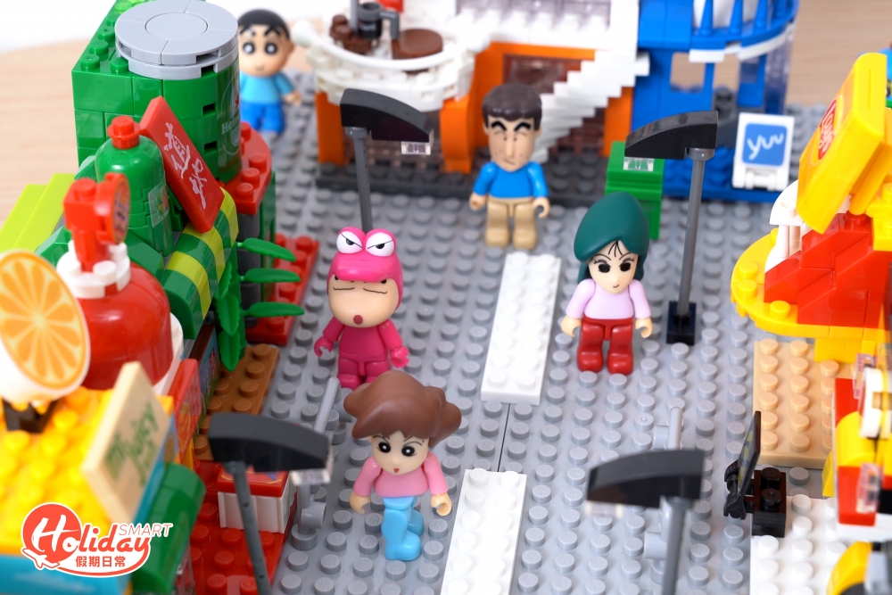 積木小店舖以零食、飲品、啤酒及yuu品牌作店舖設計。