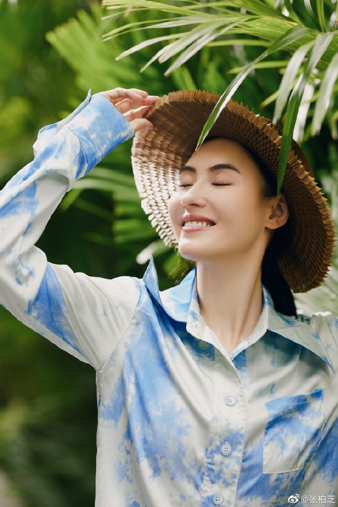 張柏芝微博