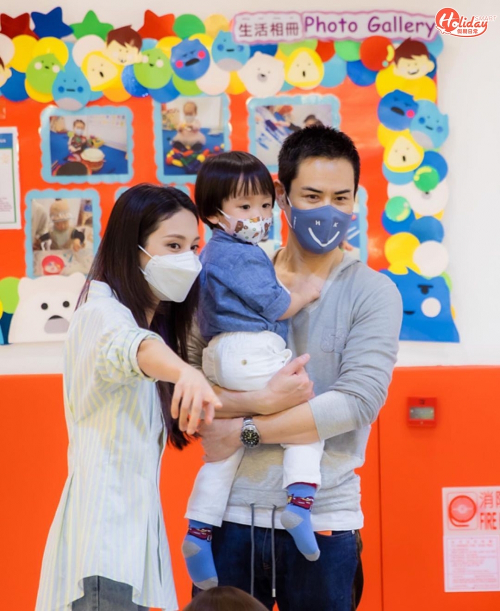 2歲大仔Rafael最近開始返學