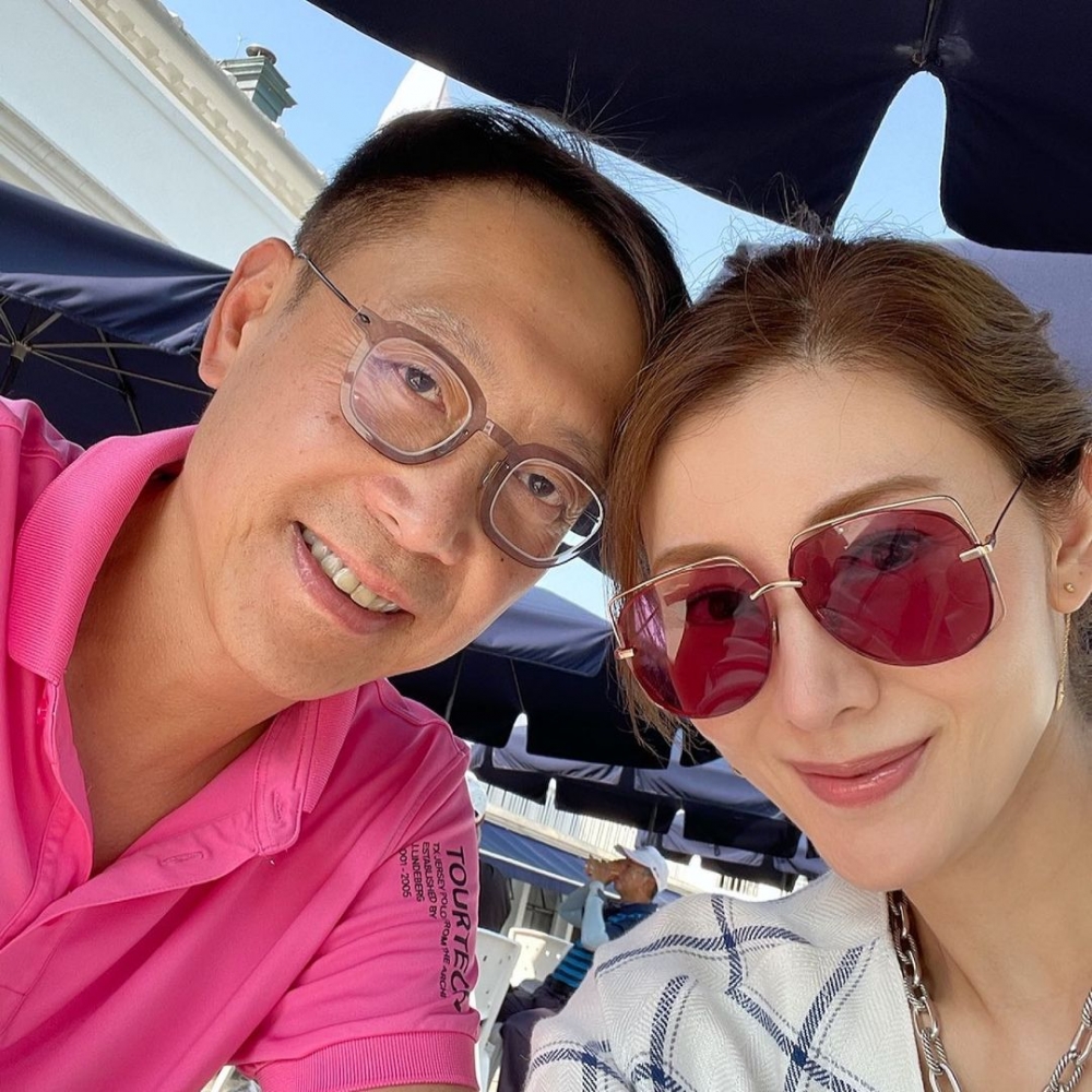 「大美人」李嘉欣同許晉亨結婚後夫妻一直都十分恩愛