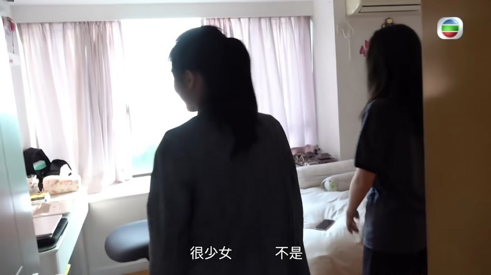 Chantel房間有大窗台,採光唔錯